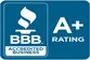 Better Business Bureau A+ rating